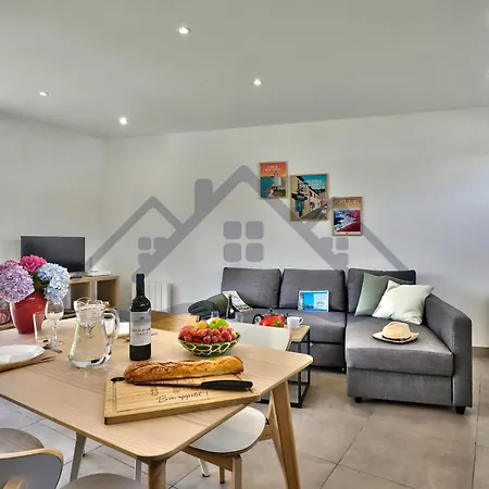 Localise - M44 - Ty Juzolie -maison De Plain-pied Avec Jardin Clos A Deux Pas Du Centre, Du Port Et Des Plages Du - Wifi Inclus - Linge De Lit Inclus - Animaux Bienvenus