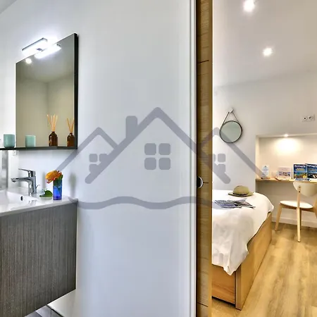 Vakantiehuis Localise - M44 - Ty Juzolie -maison De Plain-pied Avec Jardin Clos A Deux Pas Du Centre, Du Port Et Des Plages Du - Wifi Inclus - Linge De Lit Inclus - Animaux Bienvenus *