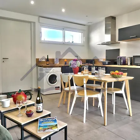 Localise - M44 - Ty Juzolie -maison De Plain-pied Avec Jardin Clos A Deux Pas Du Centre, Du Port Et Des Plages Du - Wifi Inclus - Linge De Lit Inclus - Animaux Bienvenus