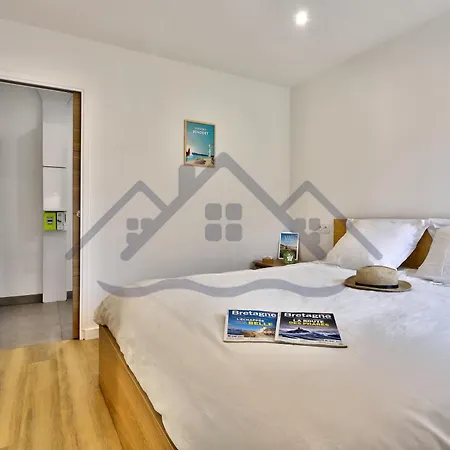 Vakantiehuis Localise - M44 - Ty Juzolie -maison De Plain-pied Avec Jardin Clos A Deux Pas Du Centre, Du Port Et Des Plages Du - Wifi Inclus - Linge De Lit Inclus - Animaux Bienvenus *